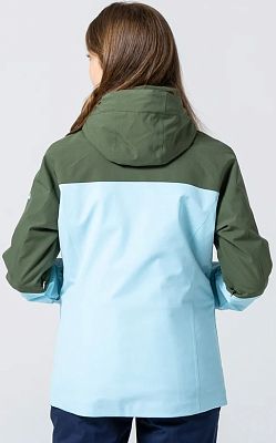 Превью Женская горнолыжная куртка Куртка горнолыжная PHENIX Bicolor Block Pale Blue